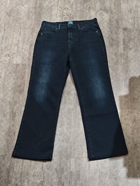 Jag Jeans Women's Dark Blue Wide Leg Flared Jeans